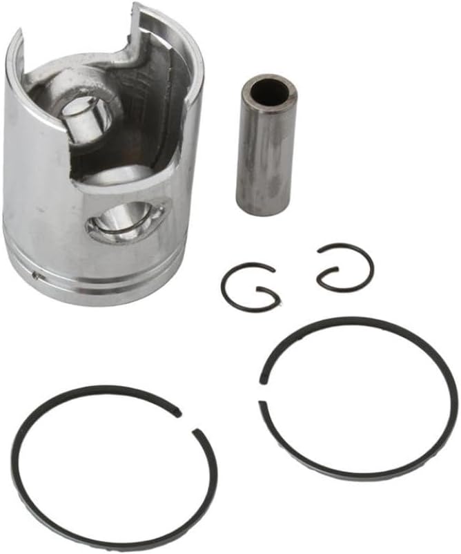 50cc 40mm Piston Kit For 2 Stroke Scooter Engine Compatible With Xr 50 AC Ice Stalker Naked Storm - Image 2